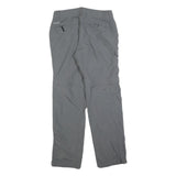COLUMBIA Womens Regular Grey Zip Polyester Trousers W30 L30 Outdoor Hiking