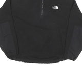THE NORTH FACE Womens Black Outdoor Pullover Plain Crew Neck Basic Knit L Fleece