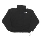 THE NORTH FACE Womens Black Outdoor Pullover Plain Crew Neck Basic Knit L Fleece