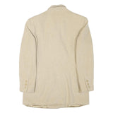 ESCADA Womens Beige Wool Double Breasted Jacket M Woven Classic Elegant