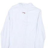 TOMMY HILFIGER Mens White Cotton Blend Shirt XS Classic Button-Down Collar