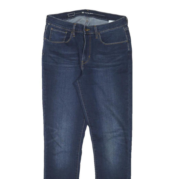 LEVI'S Womens Jeans Blue Slim Skinny Denim Medium W30 L30 Stylish Stretch