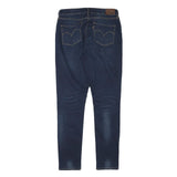 LEVI'S Womens Jeans Blue Slim Skinny Denim Medium W30 L30 Stylish Stretch