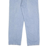 LEVI'S Mens Blue Relaxed Straight Denim Medium W36 L30 Classic Cotton Zip Jeans