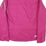 SALOMON Womens Pink Jacket M Polyester Blend Zip Outdoor Sports Activewear