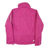 SALOMON Womens Pink Jacket M Polyester Blend Zip Outdoor Sports Activewear