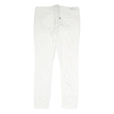 LEVI'S Womens White Slim Skinny Denim Raw Cotton Jeans W34 L31 Stylish Comfort