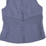 FILA Womens Blue Sleeveless Jacket XL Polyester Blend Zip Sports Casual