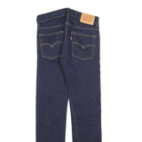 LEVI'S 512 TAPERED Girls Jeans Blue Slim Tapered Denim Raw W28 L28