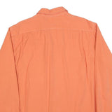 POLO RALPH LAUREN Mens Orange Classic Button Shirt XL Cotton Blend Casual