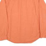 POLO RALPH LAUREN Mens Orange Classic Button Shirt XL Cotton Blend Casual