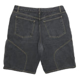 STREET RAGE Mens Shorts Black Casual 2XL W36 Cotton Blend Comfortable Denim