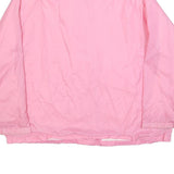 BLAIR Womens Pink Jacket XL Polyester Button Closure Plain Lightweight