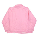BLAIR Womens Pink Jacket XL Polyester Button Closure Plain Lightweight