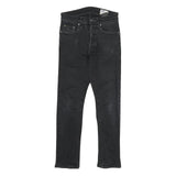 G-STAR Mens Black Slim Jeans Denim W28 L30 Classic Button Closure Casual Wear