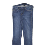CALVIN KLEIN JEANS Womens Blue Slim Skinny Denim Medium W30 L32 Cotton Blend Zip
