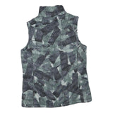 THE NORTH FACE Womens Grey & Black Quilted Gilet S Polyester Blend Outdoor Zip