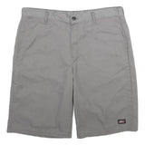 DICKIES Mens Shorts Grey Casual Plain XL W38 Workwear Relaxed Fit