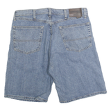 WRANGLER Mens Denim Blue Regular Fit Shorts L W34 Casual Cotton Blend