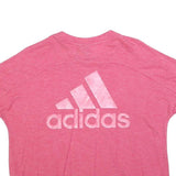 ADIDAS Womens Pink Modern T-Shirt M Short Sleeve Crew Neck Sportswear