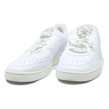 NIKE Court Vision Low Mens Leather White UK 7.5 Classic Streetwear Trainers