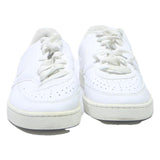 NIKE Court Vision Low Mens Leather White UK 7.5 Classic Streetwear Trainers