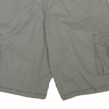 CALVIN KLEIN JEANS Mens Shorts Grey Cargo L W33 Casual Cotton Blend