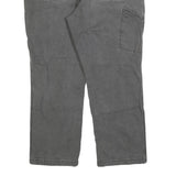 CARHARTT Mens Relaxed Fit Grey Jeans Cotton Blend Zip W40 L30 Workwear Durable
