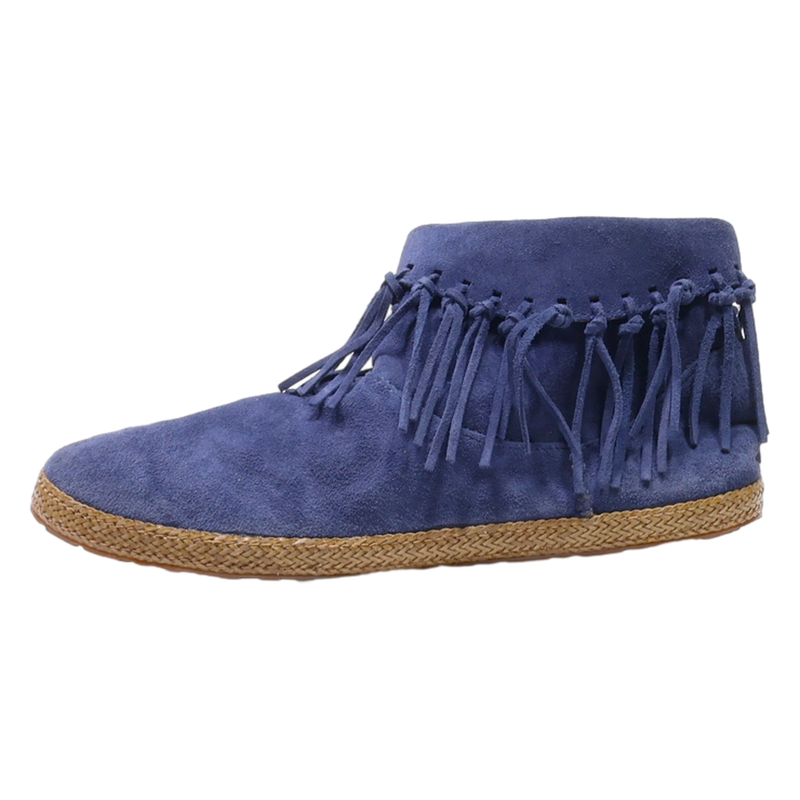 UGG Chukka Boots Blue Leather Womens UK 9.5