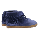 UGG Chukka Boots Blue Leather Womens UK 9.5
