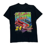 Jeff Gordon Fruit Of The Loom Nascar T-Shirt - Large Black Cotton