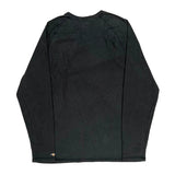 Carhartt Long Sleeve T-Shirt - Large Black Cotton