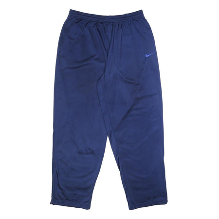 NIKE Mens Joggers Blue 2XL W32 L31 Regular Tapered Fit Polyester Sportswear