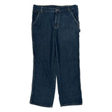 Faded Glory Carpenter Jeans - 32W 28L Blue Cotton