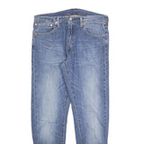 LEVI'S 527 Reg Bootcut Mens Blue Denim Medium W34 L30 Cotton Blend Zip Regular