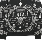 FASHION STYLERS HOMME Mens Black Sweatshirt S Graphic Print Cotton Pullover