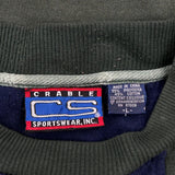 Golf Crable Graphic Sweatshirt - Large Green Polyester Blend