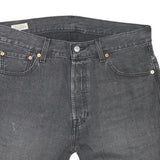 LEVI'S Mens Shorts Black Denim Cut-Off XL W34 Classic Casual Summer