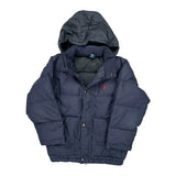 Age 7 Polo By Ralph Lauren Puffer - Small Navy Polyester