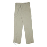 SCHOFFEL Womens Regular Beige Polyester Blend Trousers W28 L30 Outdoor Zip Cargo