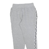 FILA Womens Joggers Grey & Black S W26 L28 Cotton Blend Slim Tapered