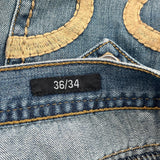 Black Canyon Boot Cut Jeans - 36W 34L Blue Denim