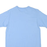 CHAMPION Mens Blue Graphic T-Shirt L Short Sleeve Crew Neck Logo