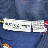 1980'S Alfred Dunner Graphic Shell Jacket - XL Navy Acrylic