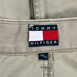 Tommy Hilfiger Carpenter Trousers - 37W 32L Beige Cotton