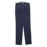 LEVI'S 712 Womens Jeans Blue Slim Slim Denim Medium W26 L30 Stretch Cotton