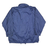 MASTER Mens Blue & Pink Zip Jacket XL Polyester Blend Plain Windbreaker Casual