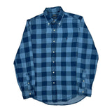 Polo By Ralph Lauren Checked Shirt - Medium Blue Cotton