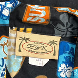 Surf Rider E&K Hawaiian Shirt - Medium Multicoloured Cotton