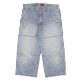 SVT Mens Shorts Blue Casual Denim L W30 Cotton Blend Comfortable Relaxed Fit